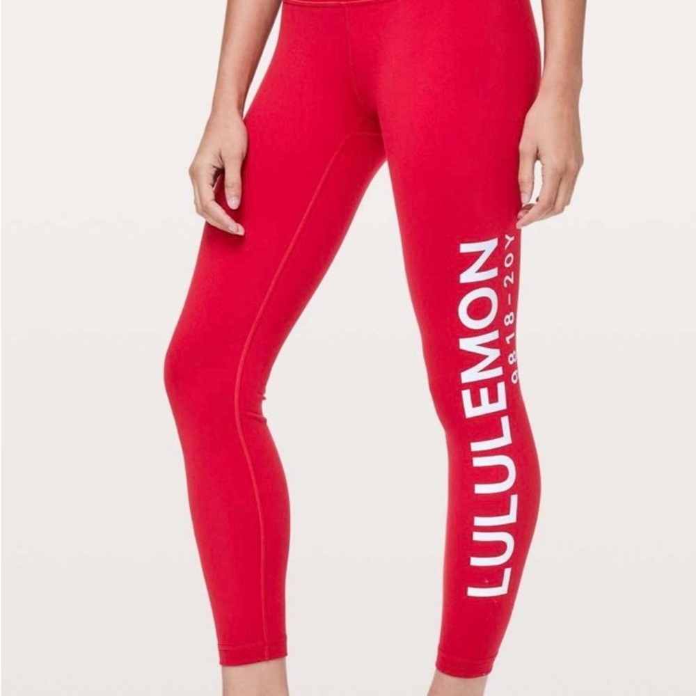 Lululemon Wunder Under Special 20Y Collection Size 4